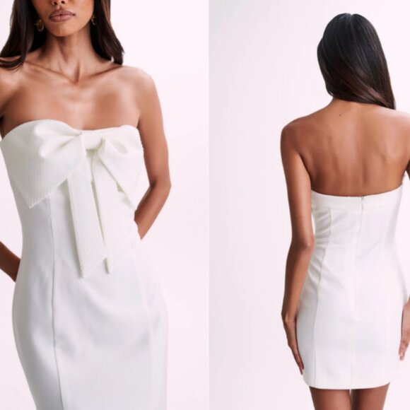 MESHKI Saoirse Bow Dress - Picture 1 of 2